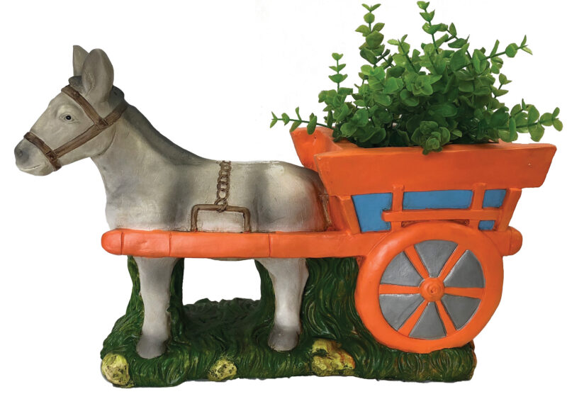 Donkey & Cart Planter