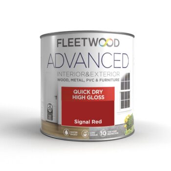 Fleetwood Advanced High Gloss Signal Red 750ml