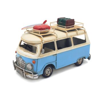 Volkswagen Camper Van Model Blue