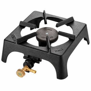 Continental Heavy Duty Single Burner Cast Iron Gas Stove