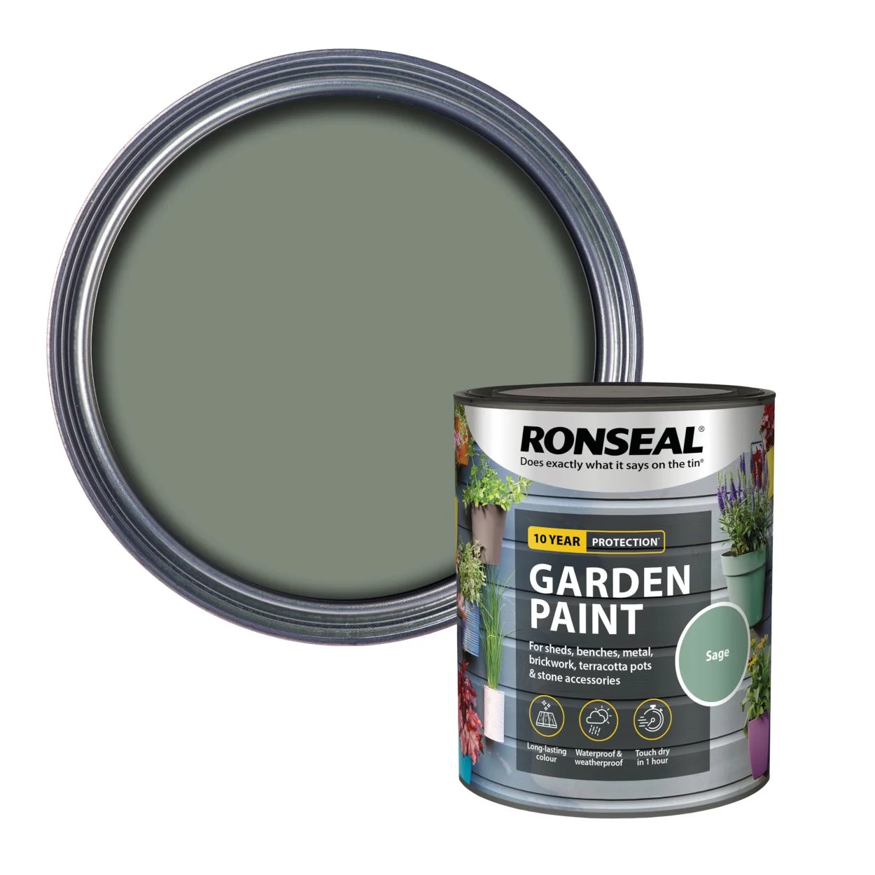 Ronseal Garden Paint Sage