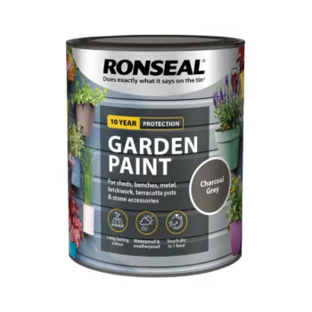 Ronseal Garden Paint Charcoal Grey