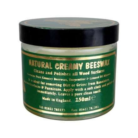 Natural Creamy Beeswax Clear 250ml