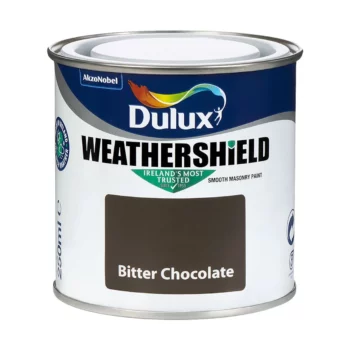 Dulux Weathershield Bitter Chocolate Tester