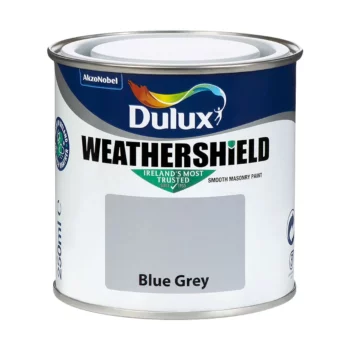 Dulux Weathershield Blue Grey Tester