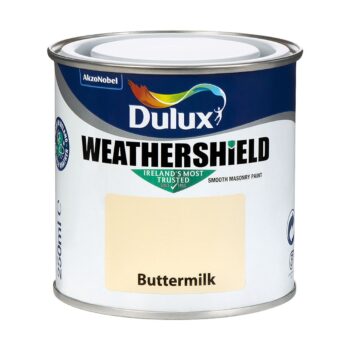 Dulux Weathershield Buttermilk Tester