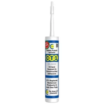 CT1 TRIBRID® Sealant & Construction Adhesive-Clear