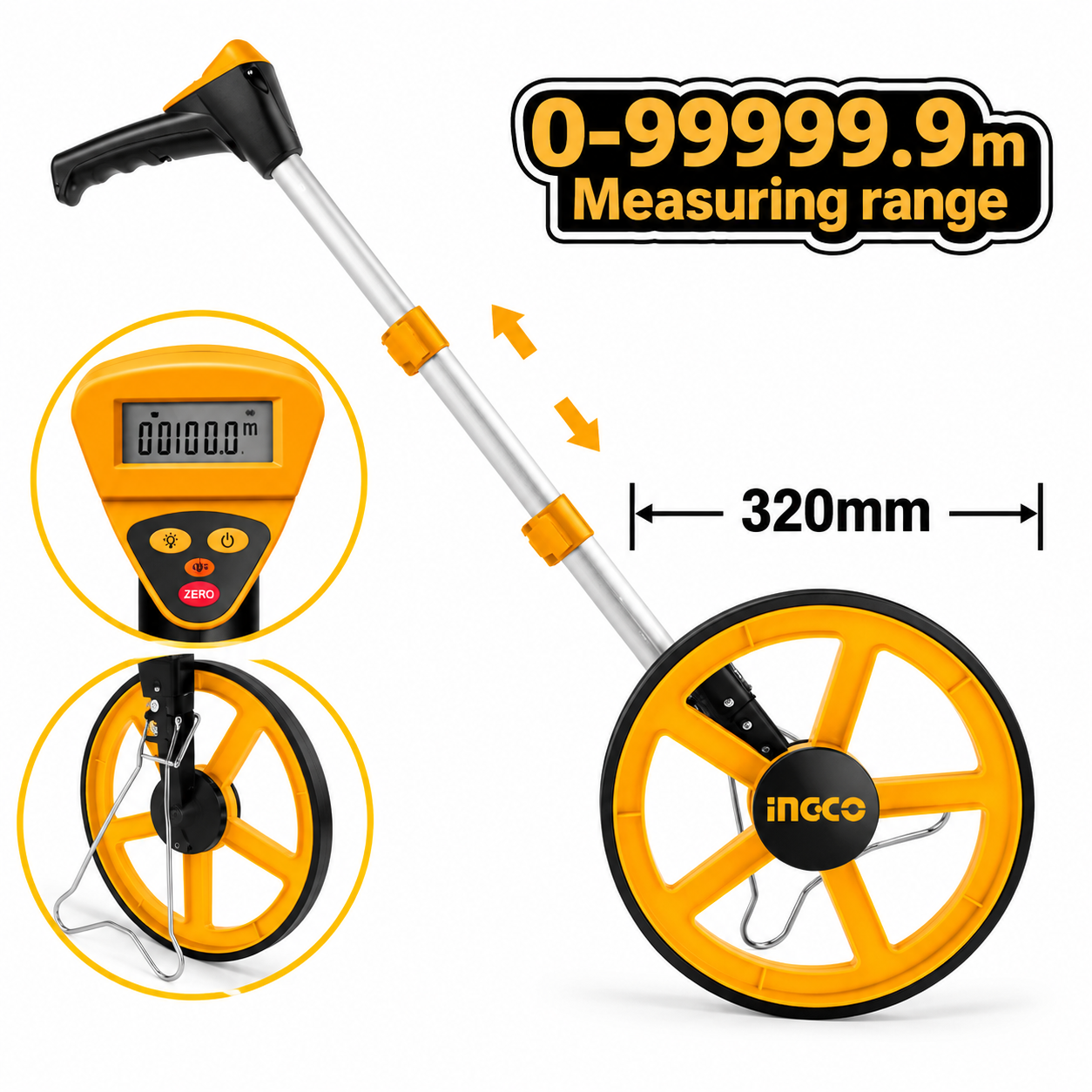 Ingco Measuring Wheel