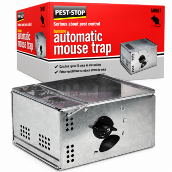 Pest-Stop Automatic Metal Mouse Trap