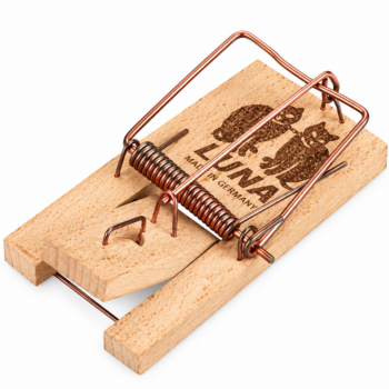 Luna Wooden Snap Mouse Trap