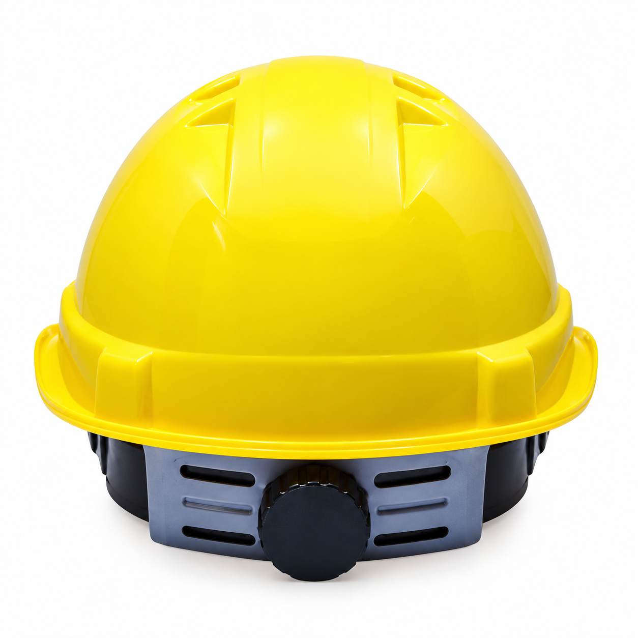 Safeline Standard Hard Hat Yellow – Adjustable Ratchet Safety Helmet