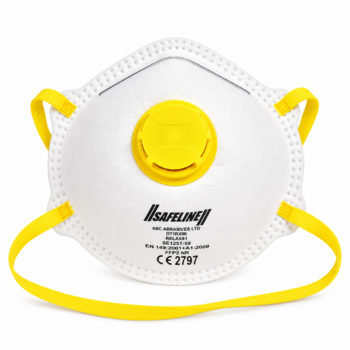 Safeline FFP2 Moulded Valved Dust Masks – 10 Pack