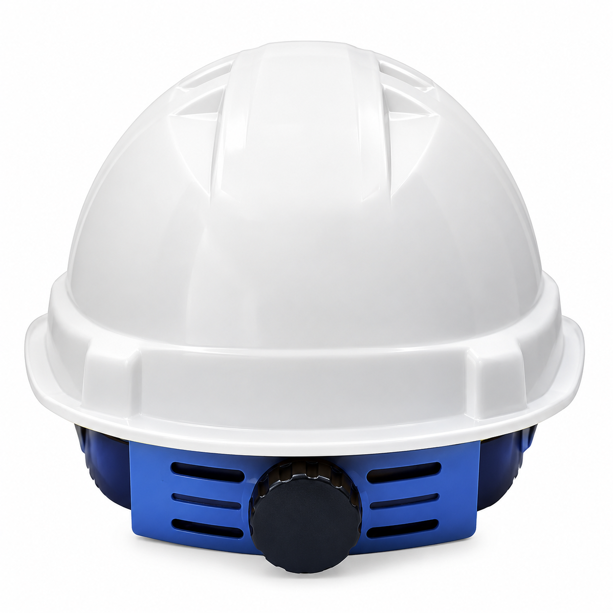 Safeline Standard Hard Hat White – Adjustable Ratchet Safety Helmet